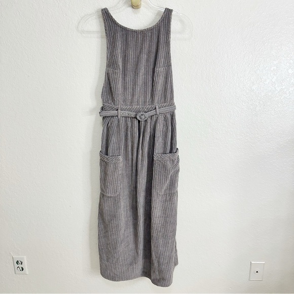 FREE PEOPLE The Other Side Corduroy Midi Dress size 2 - Picture 3 of 12